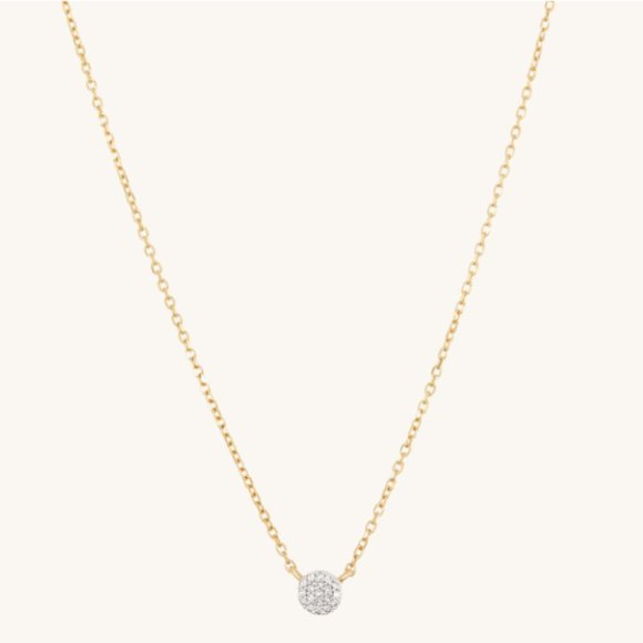Mejuri Gold Necklace with Silver Pendant - Picture 1 of 5
